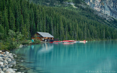 Lake Louise - the boat house