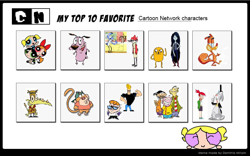 My favourite character. Cartoon Network персонажи. My Top 10 favorite characters. My favorite cartoon character современный. Favorite cartoon.