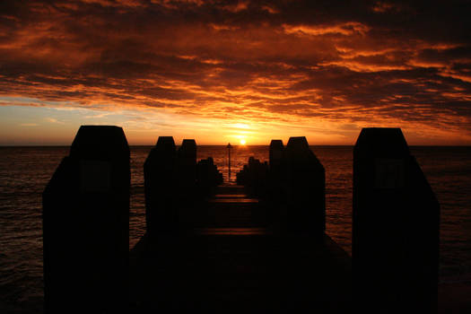 Aberystwyth at Sunset