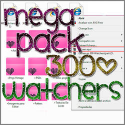 MEGA PACK 300 WATCHERS