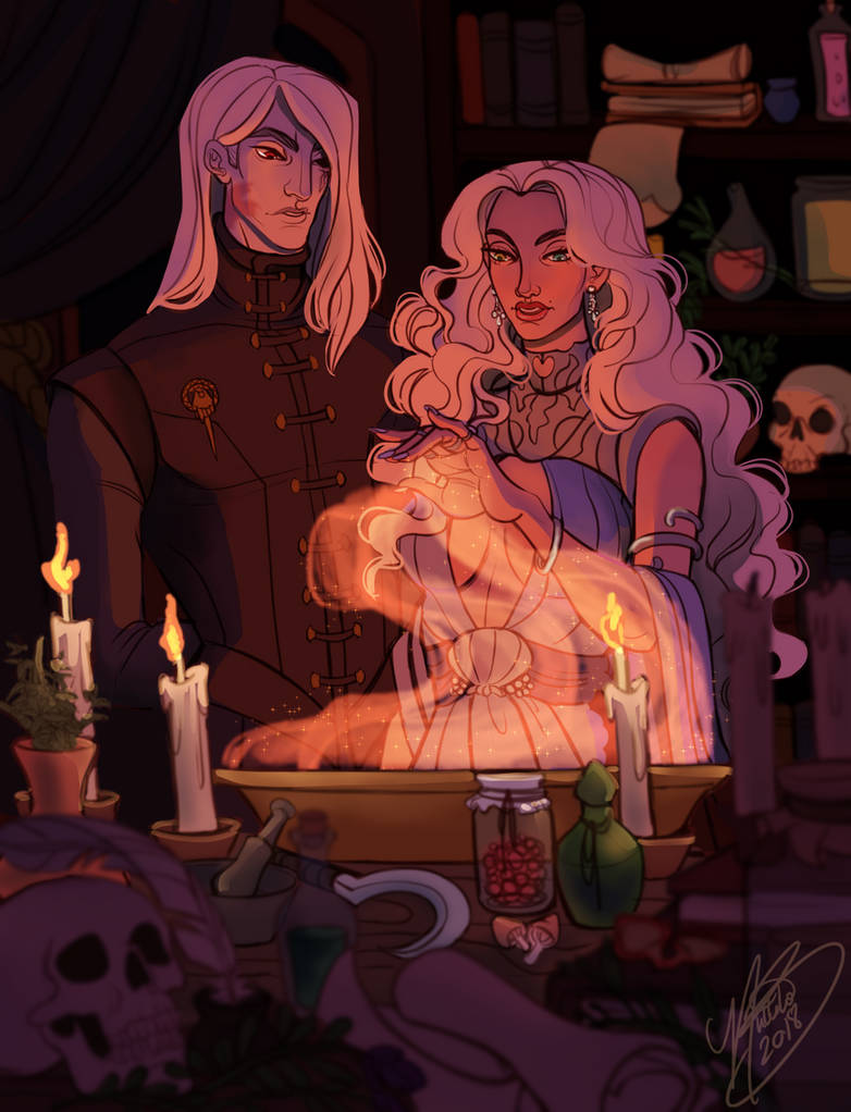 Dark Arts by naomimakesart