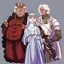 Aegon IV, Naerys and Aemon Targaryen