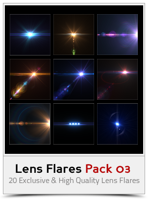 Lens Flares Pack 03