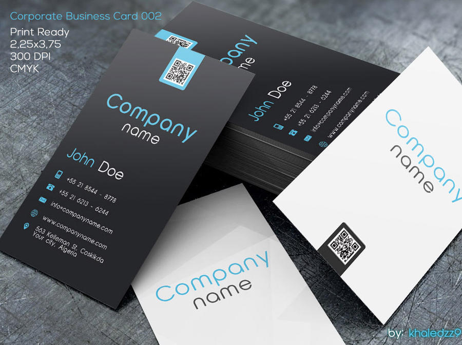 Corporate Business Card 002