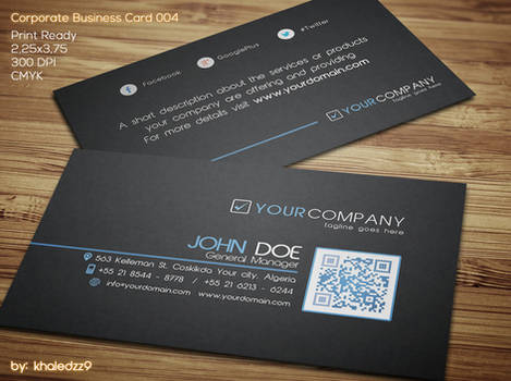 Corporate Business Card 004