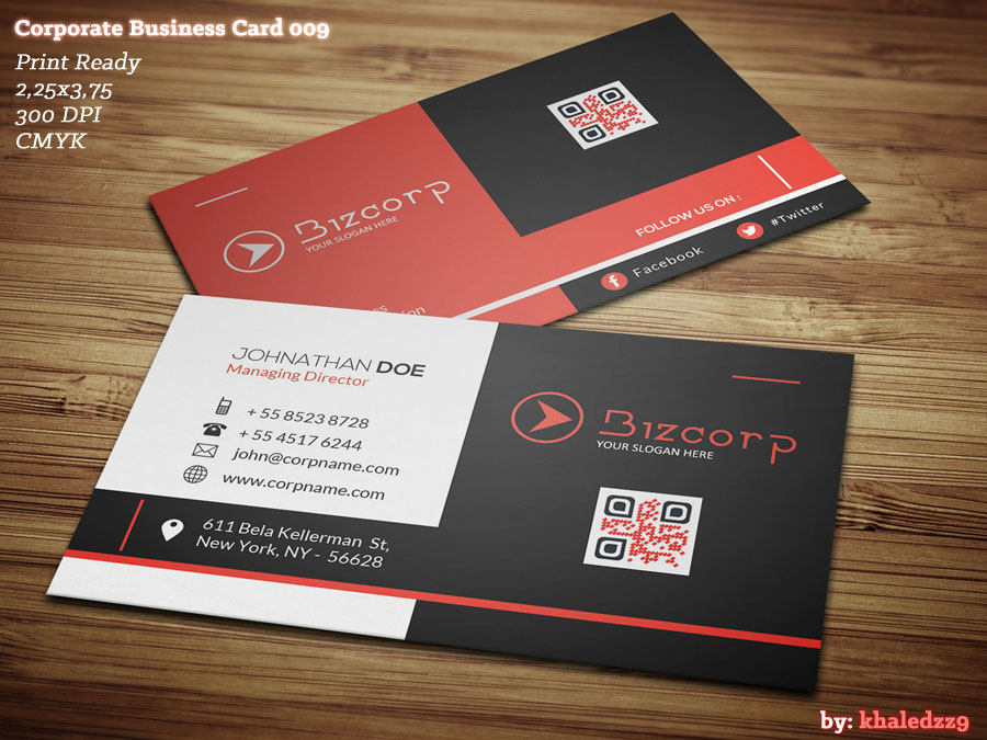 Corporate Business Card 009