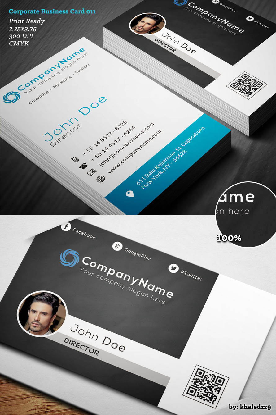 Corporate Business Card 011