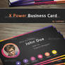 X Power Business Card