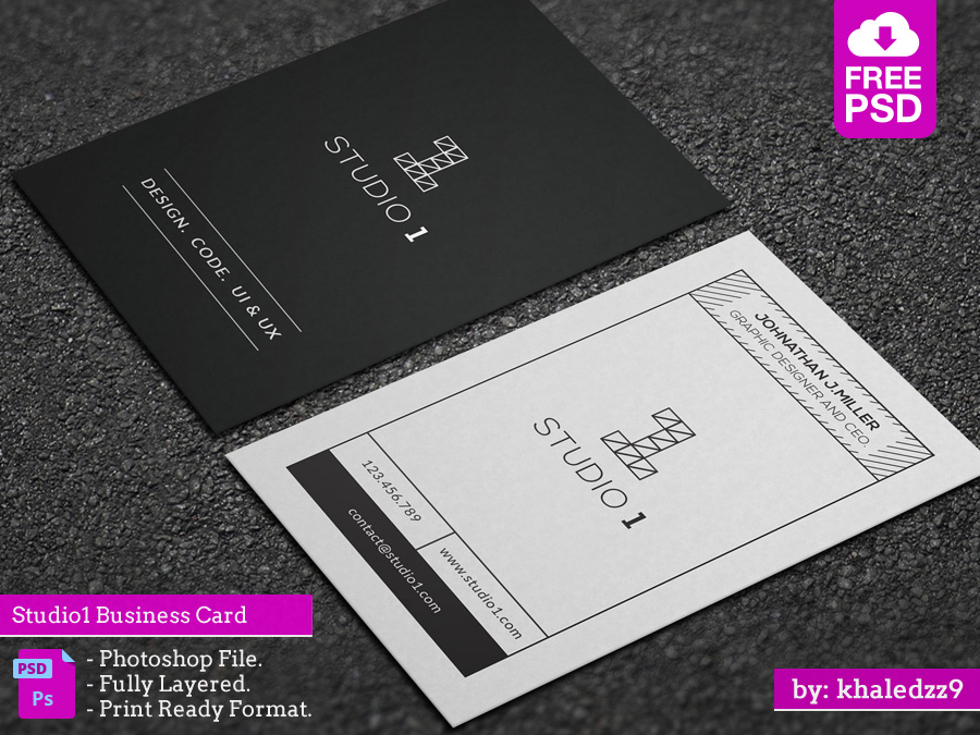 Studio1 Business Card