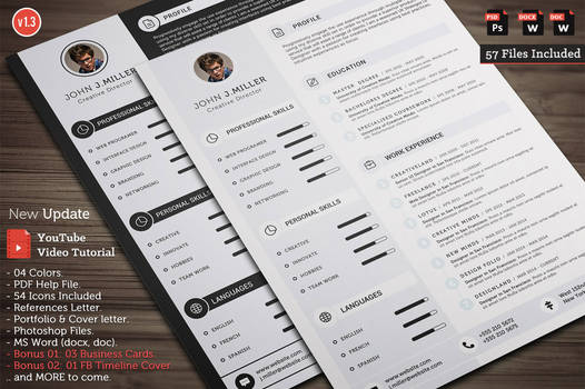 Clean CV Resume