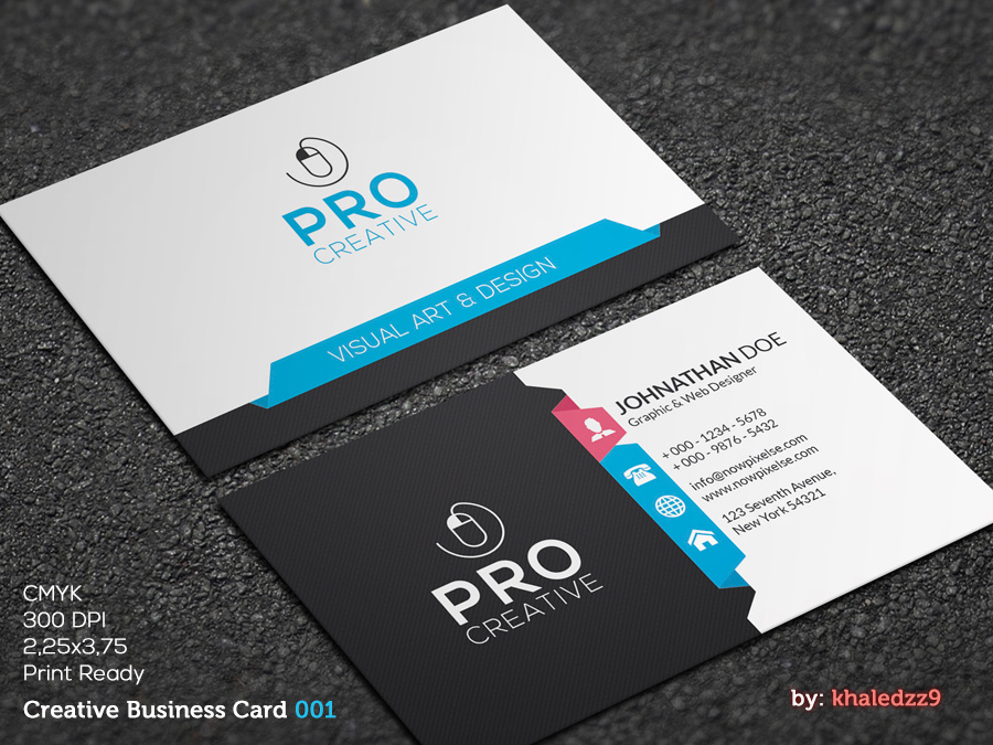 Creative Business Card 001