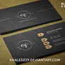 Black and Gold Business Card