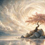 Celestial Bloom Where Earth Bows to the Sky