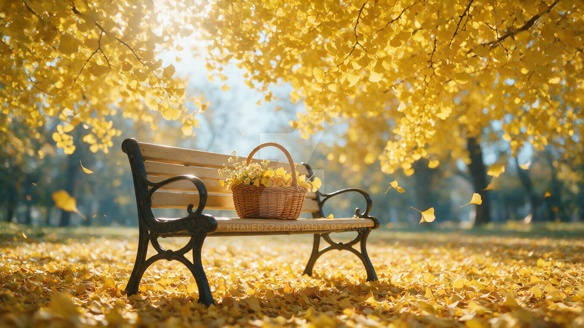 Golden Autumn Serenity + Prompt