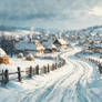 Winter Village Serenity