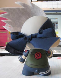 Kakashi Munny - back view