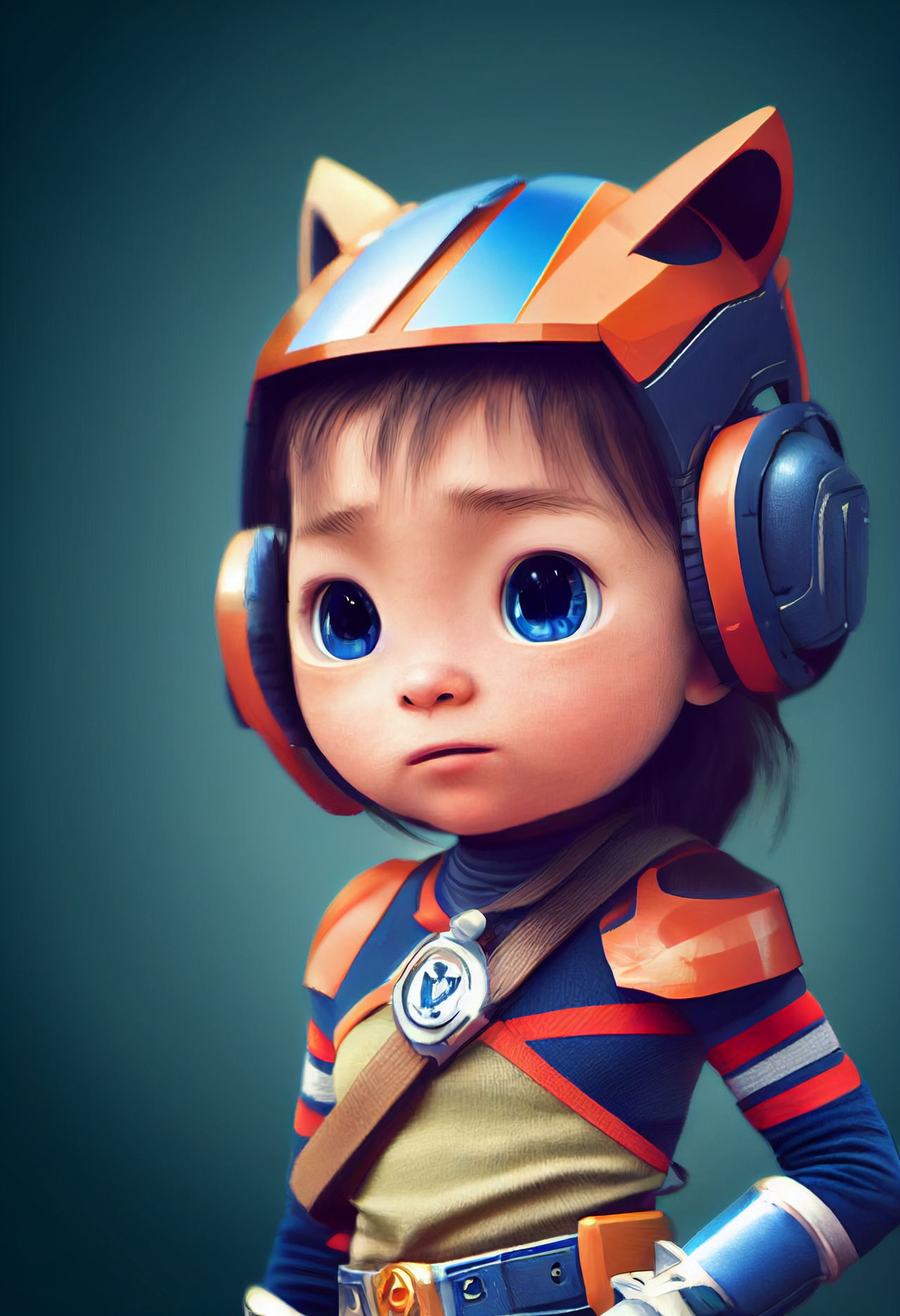 Cyber kitty by ArcArtCo on DeviantArt