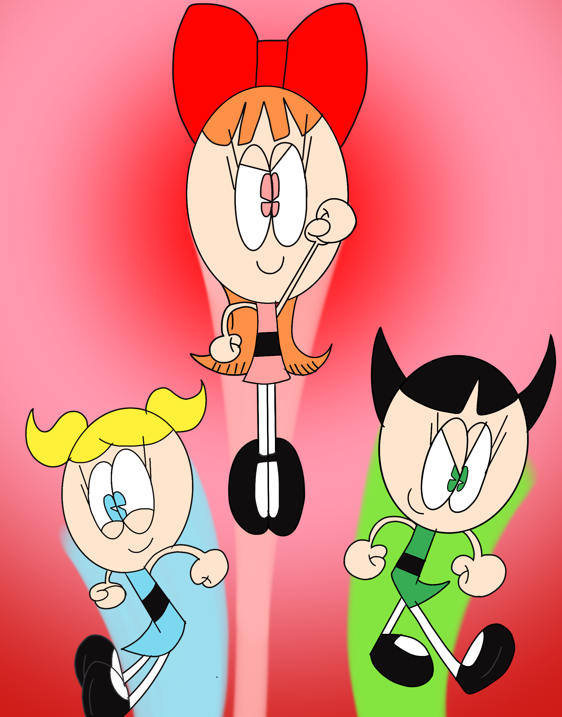 Powerpuff Style. Deviantart The PowerPuff Girls in my style by Pablo312 on DeviantArt