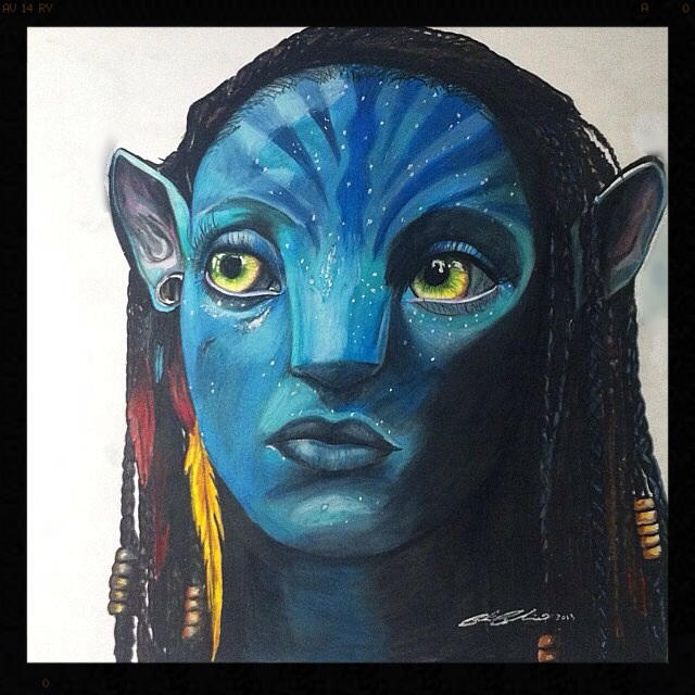 Neytiri (Avatar) Drawing by PencilRick on DeviantArt
