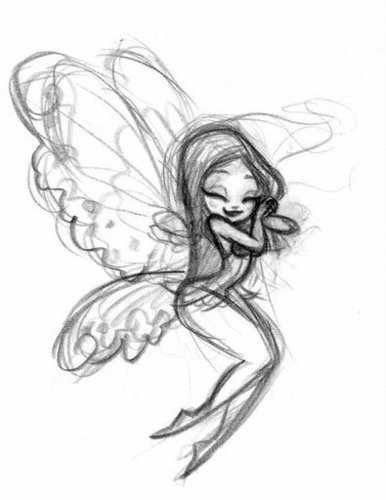 Little Fairy Drawing