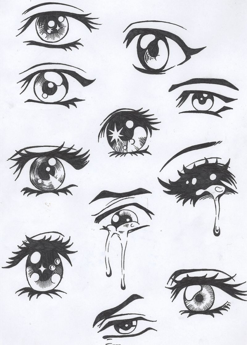 Different Types of Anime Eyes by Kitty-Nymph on DeviantArt Different Types of Anime Eyes by Kitty-Nymph on DeviantArt