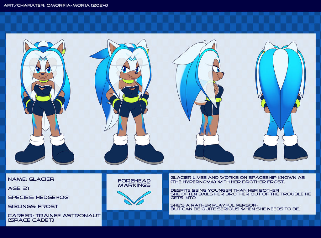 Glacier (Turn around reference full.) by Omorfia-Moria on DeviantArt