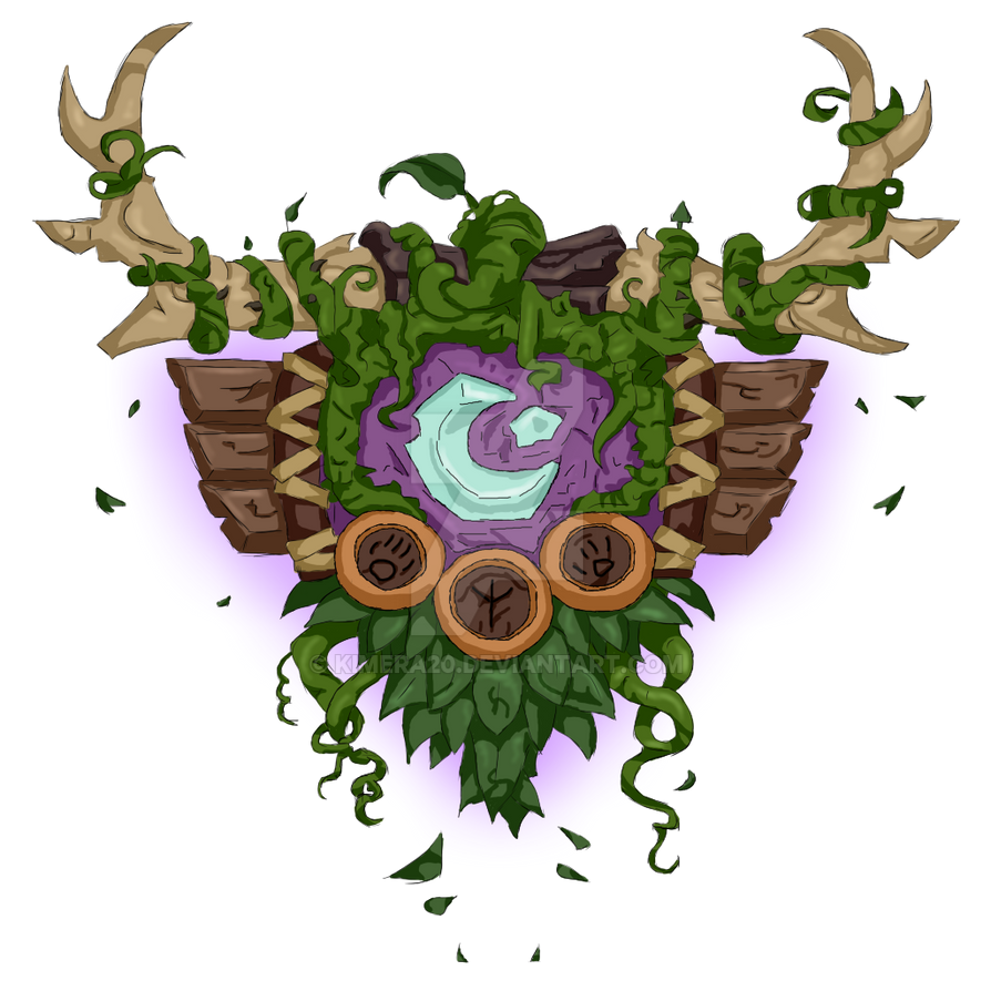 WoW crests: Druid by Kimera20 on DeviantArt