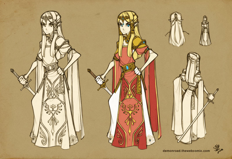 Zelda Costume Concept