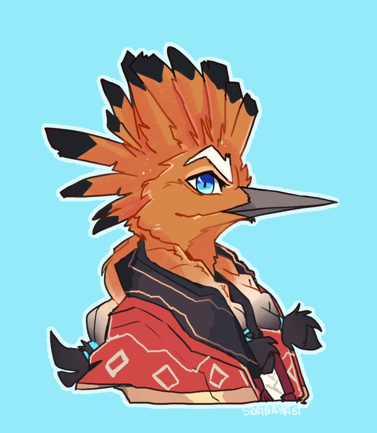 Abstract Hoopoe Hoopoe by StoryBirdArtist on DeviantArt