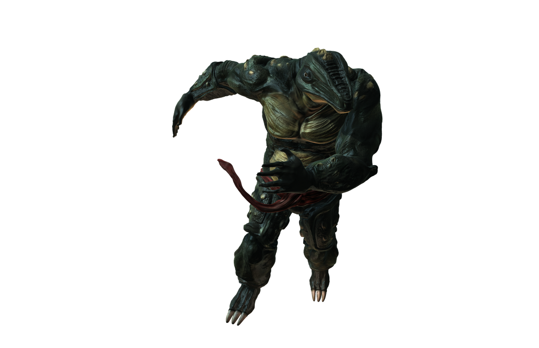Humanoid Creature Posed by xOminousDx on DeviantArt