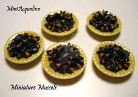 Miniature mussels plates-