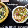 Miniature vegetable soups by MiniAcquoline