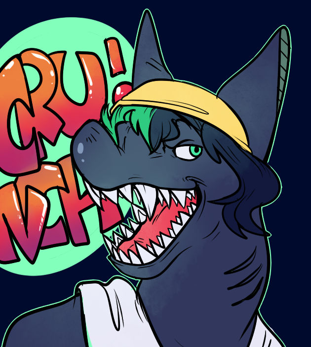 -CHOMP- by UmbreonBandana on DeviantArt