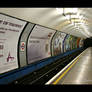 Deserted London Underground