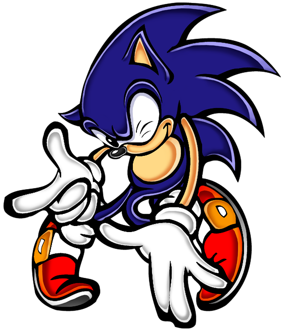 Sonic 3D Sonic Coloured