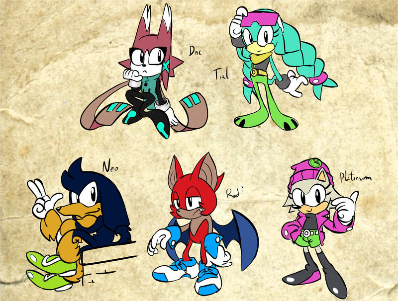 Sonic Fan Characters by TheKKM on DeviantArt