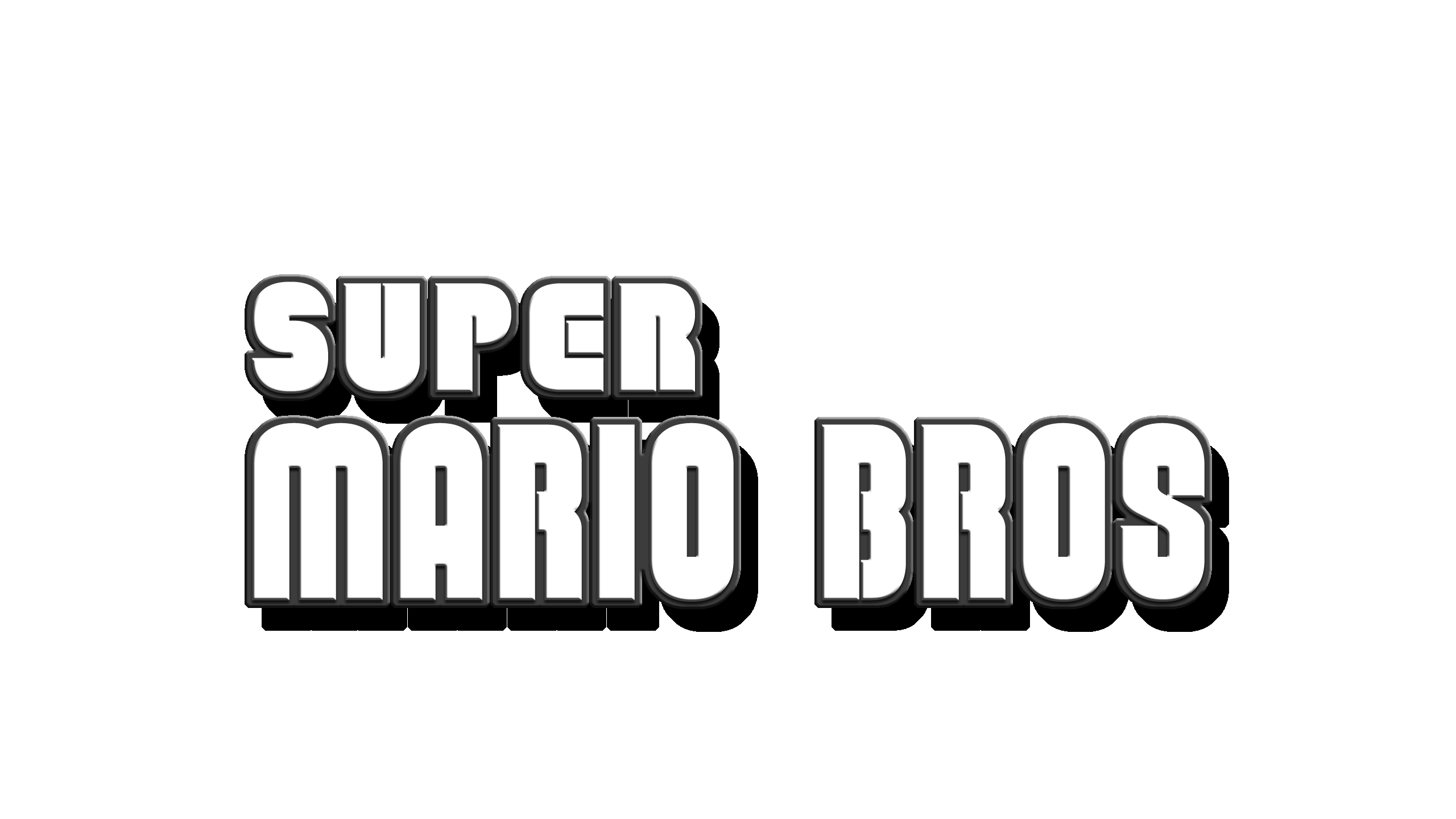 HD Super Mario Bros Logo