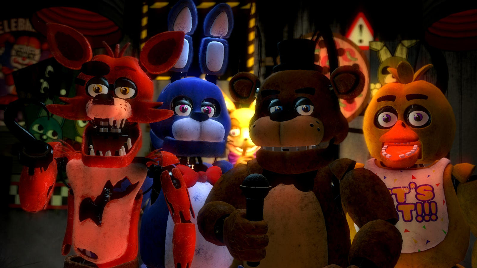 Animatronics Different Animatronics by ScoxyThepiratescout on DeviantArt