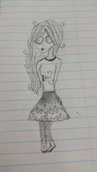 Tim Burton Style Girl