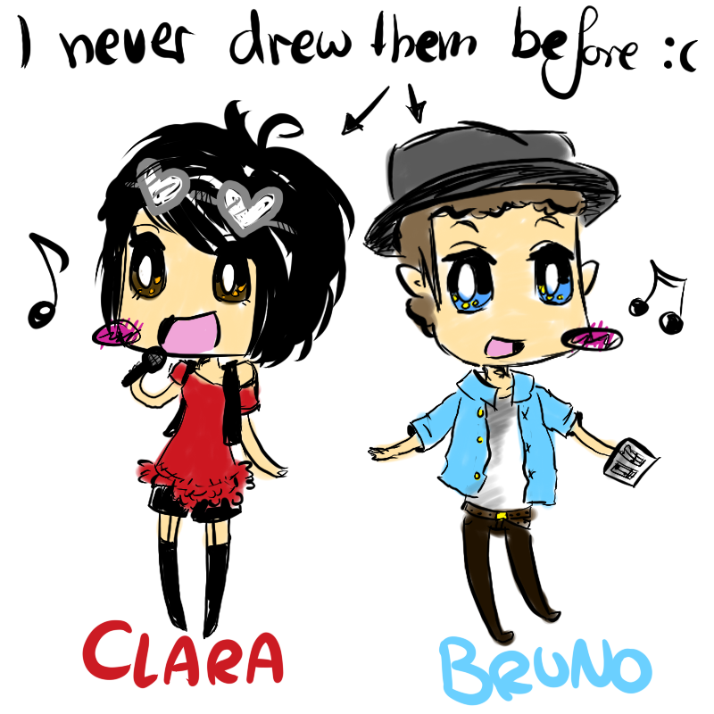 CLARA + BRUNO (Vocaloid-doodle)