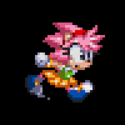 Runing Amy Mod.Gen Classic Amy (Sonic Mania Running) by IbraheemLighting on DeviantArt