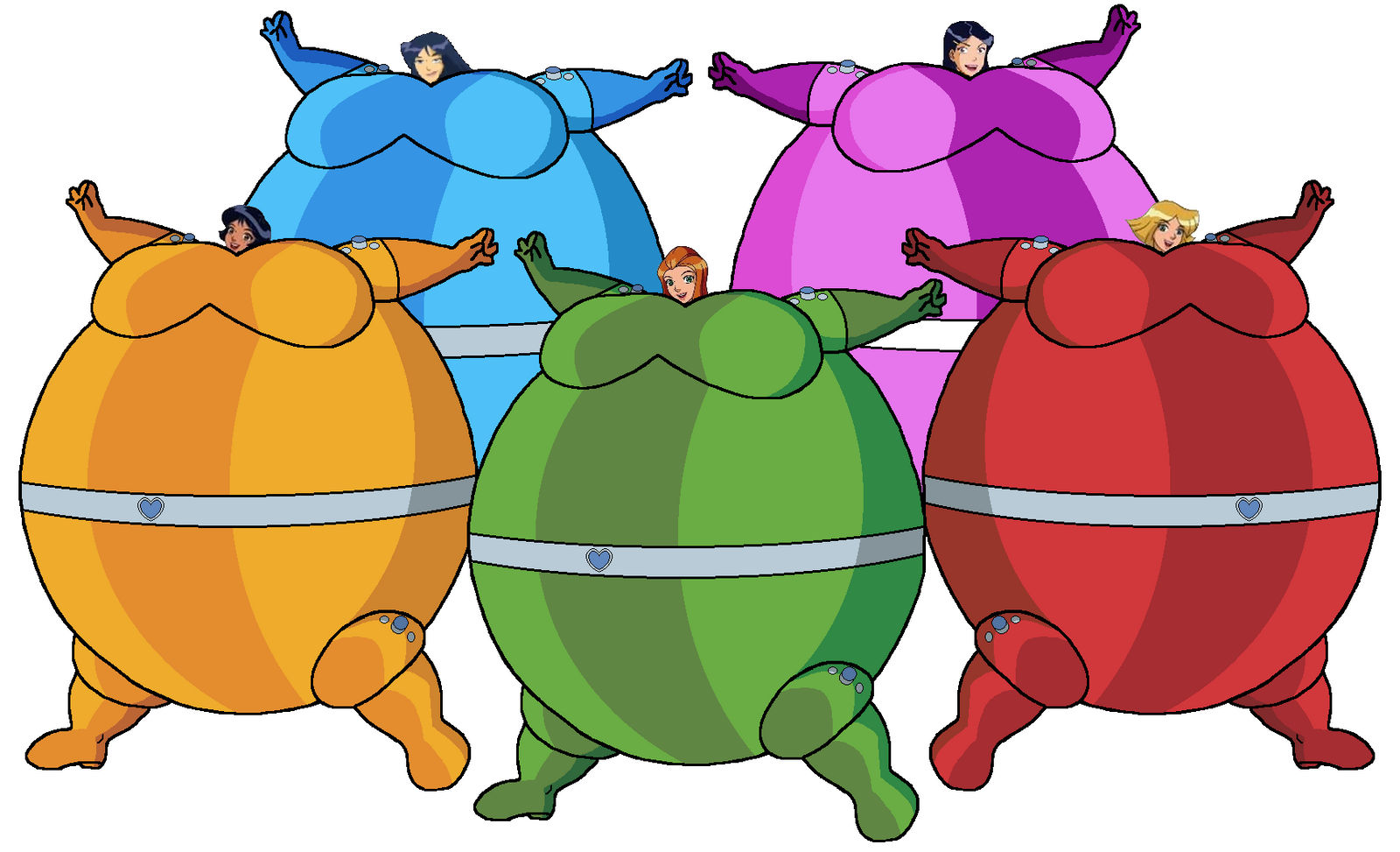 Totally Roly Poly Spies! by nickysartprofile on DeviantArt