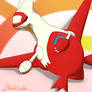 Latias Durmiendo