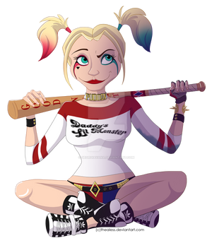 Harley Quinn by Georgiavana
