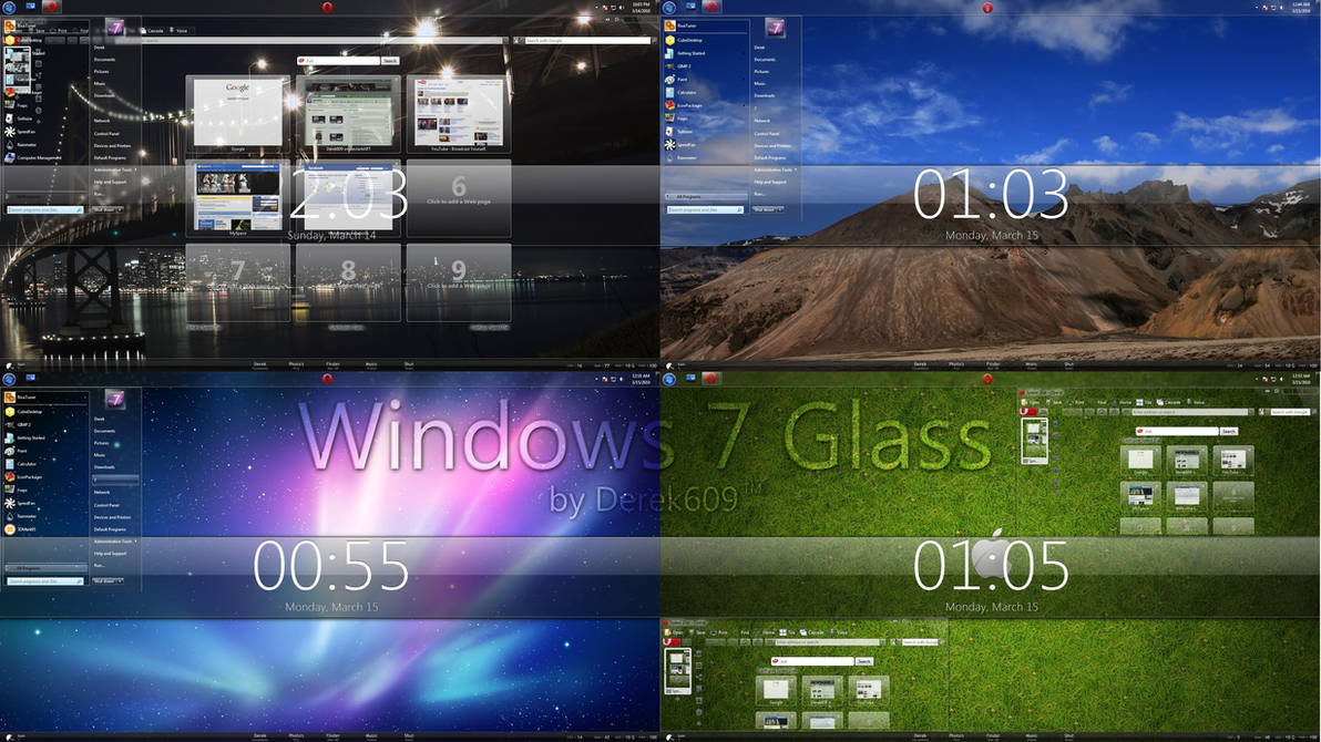 Windows 7 Glass by Derek609 on DeviantArt