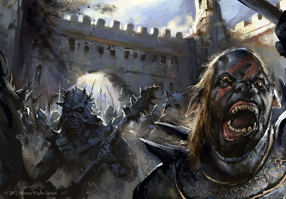 Orc Assault by daRoz