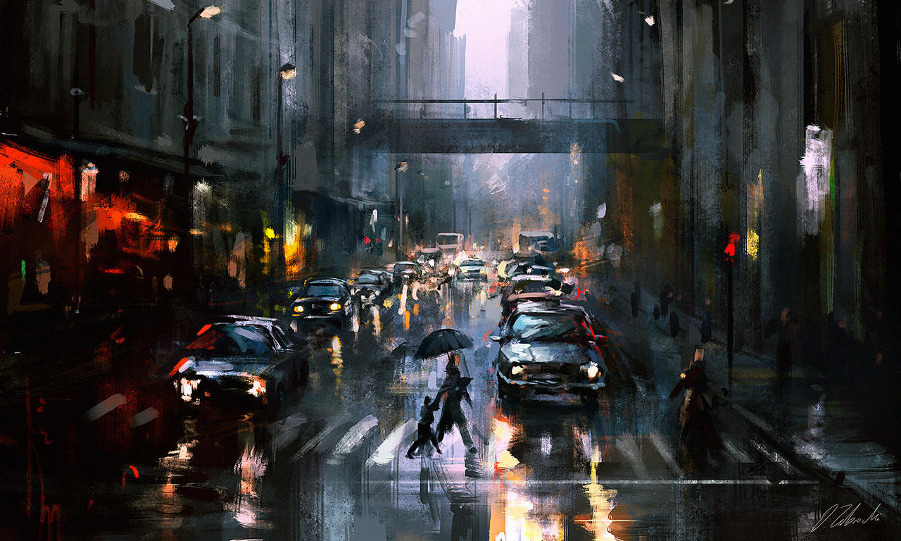 Rain down on me by daRoz