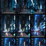 Walking on the street-process