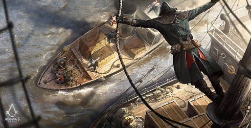 Assassin's Creed: Syndicate Boat Raid