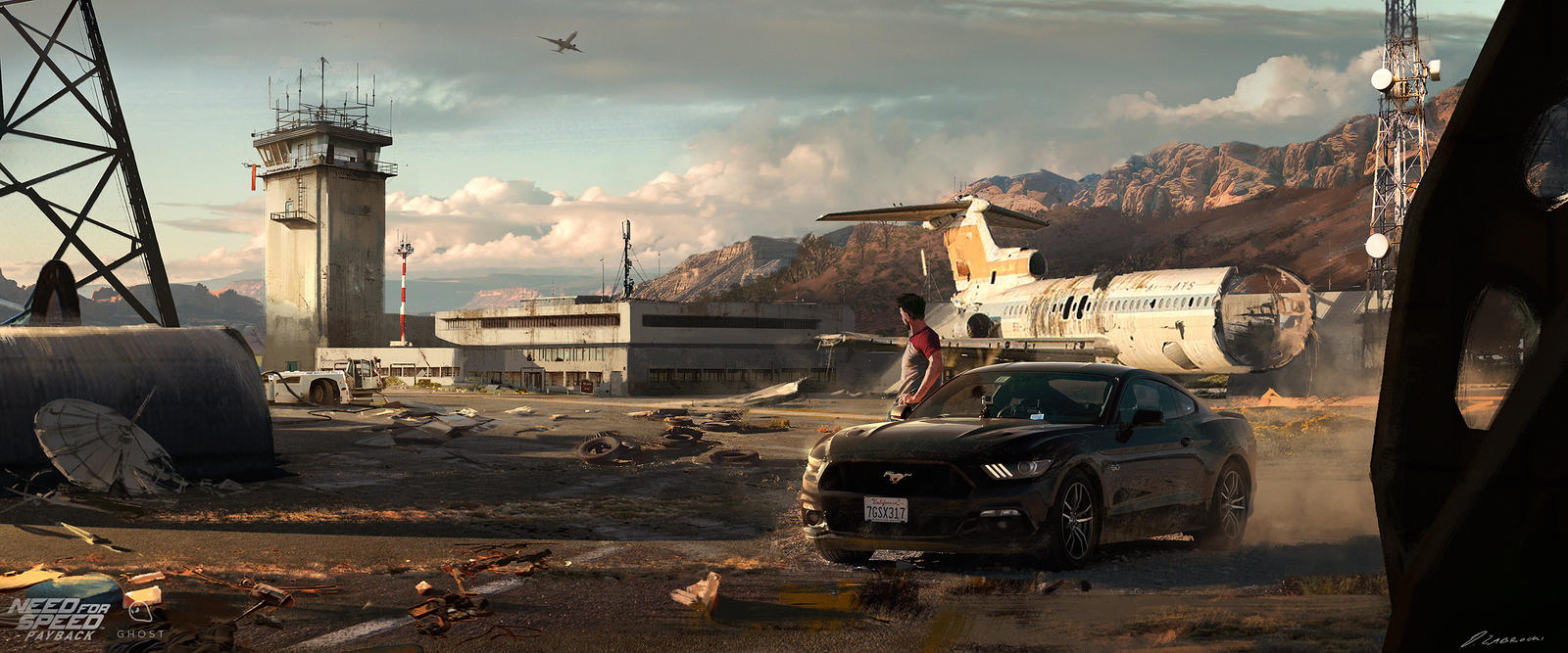 NFS:Payback Airfield Concept by daRoz
